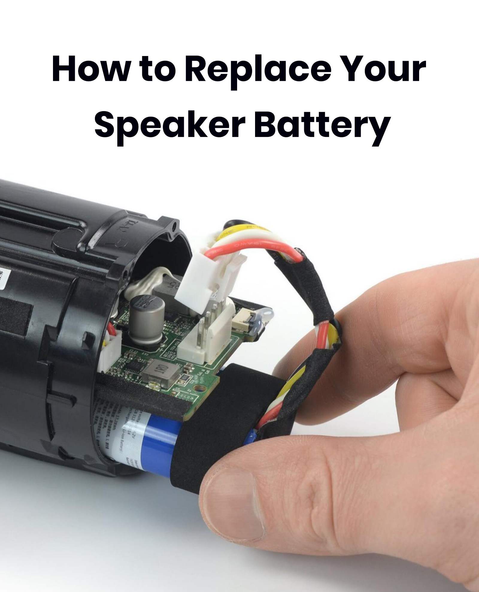 How to Replace Your Speaker Battery ?